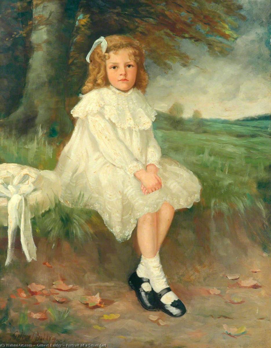 Portrait Of A Small Girl — Gilbert Baldry