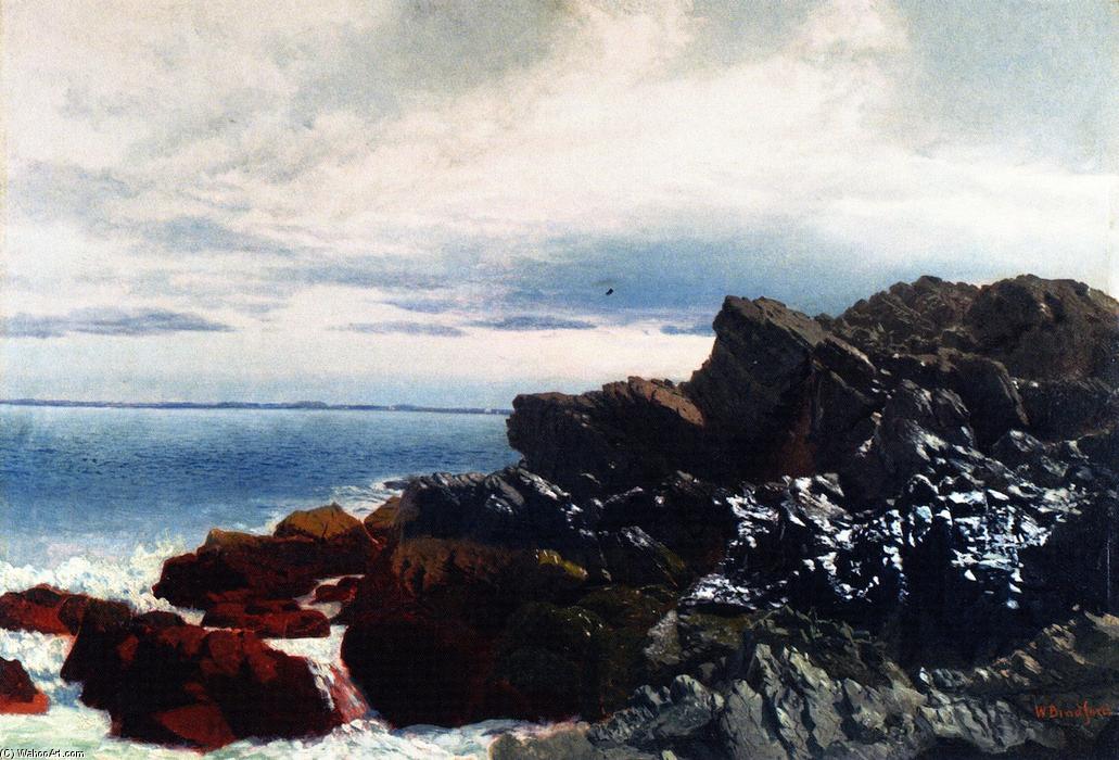 Rocky Shore — William Bradford