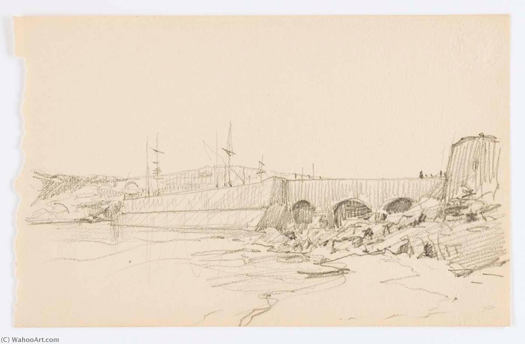 Untitled (pier And Beach) — Howard Russell Butler