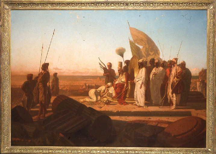 Xerxès Au Bord De L'hellespont — Guignet Jean Adrien