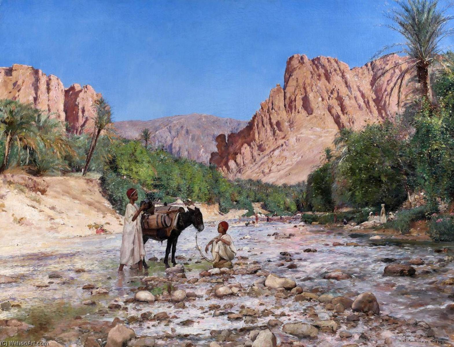 El Kantara (also Known As La Rivière D'el Kantara) — Maurice Bompard