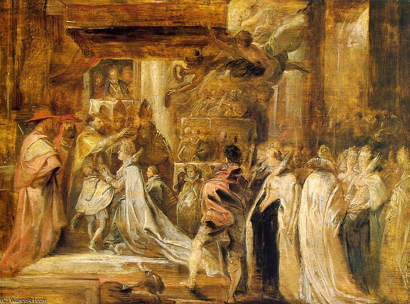 The Coronation Of Marie De' Medici — Сэр Пјетр Паул Рубенс