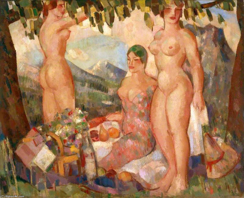 Picnic In Provence — John Duncan Fergusson