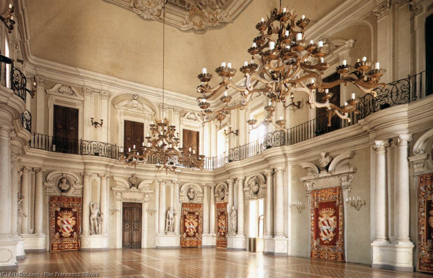 View Of The Throne Room — Pier Francesco Silvani