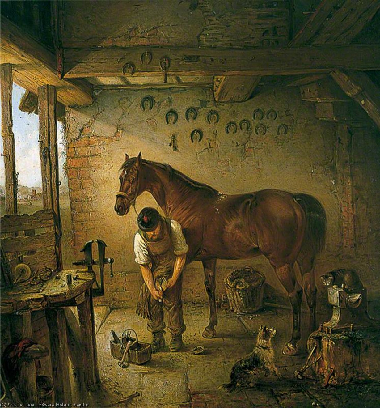 The Shoeing Smith — Edward Robert Smythe
