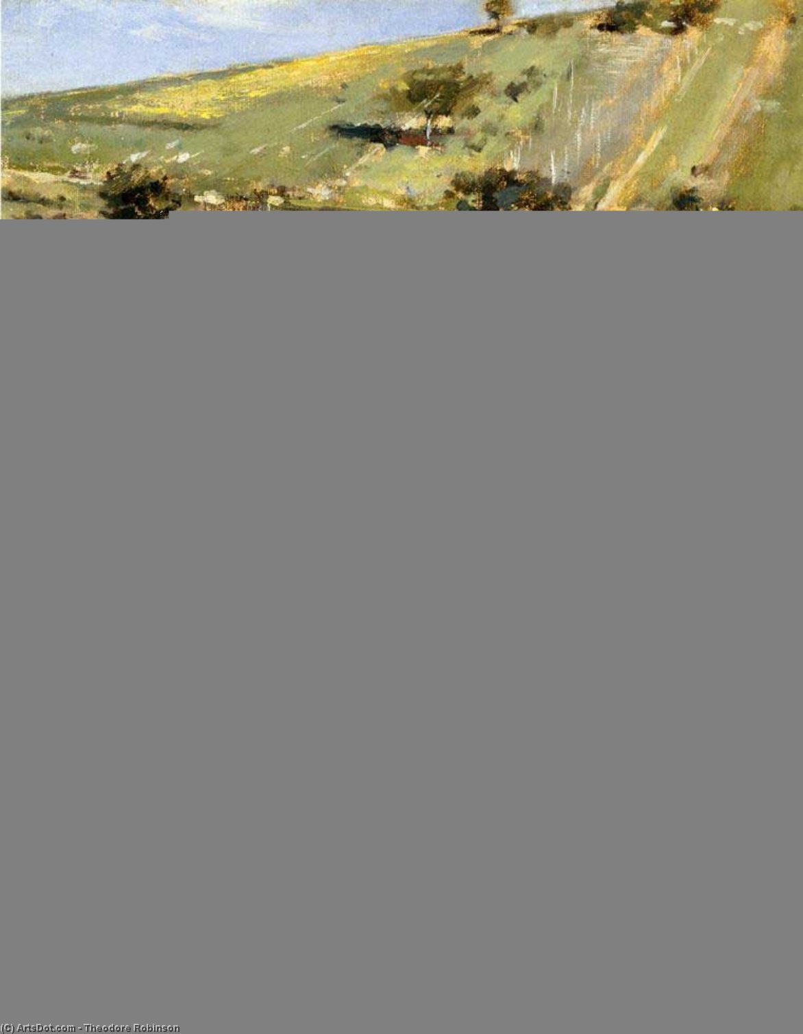 Valley Of The Seine, Giverny — Theodore Robinson