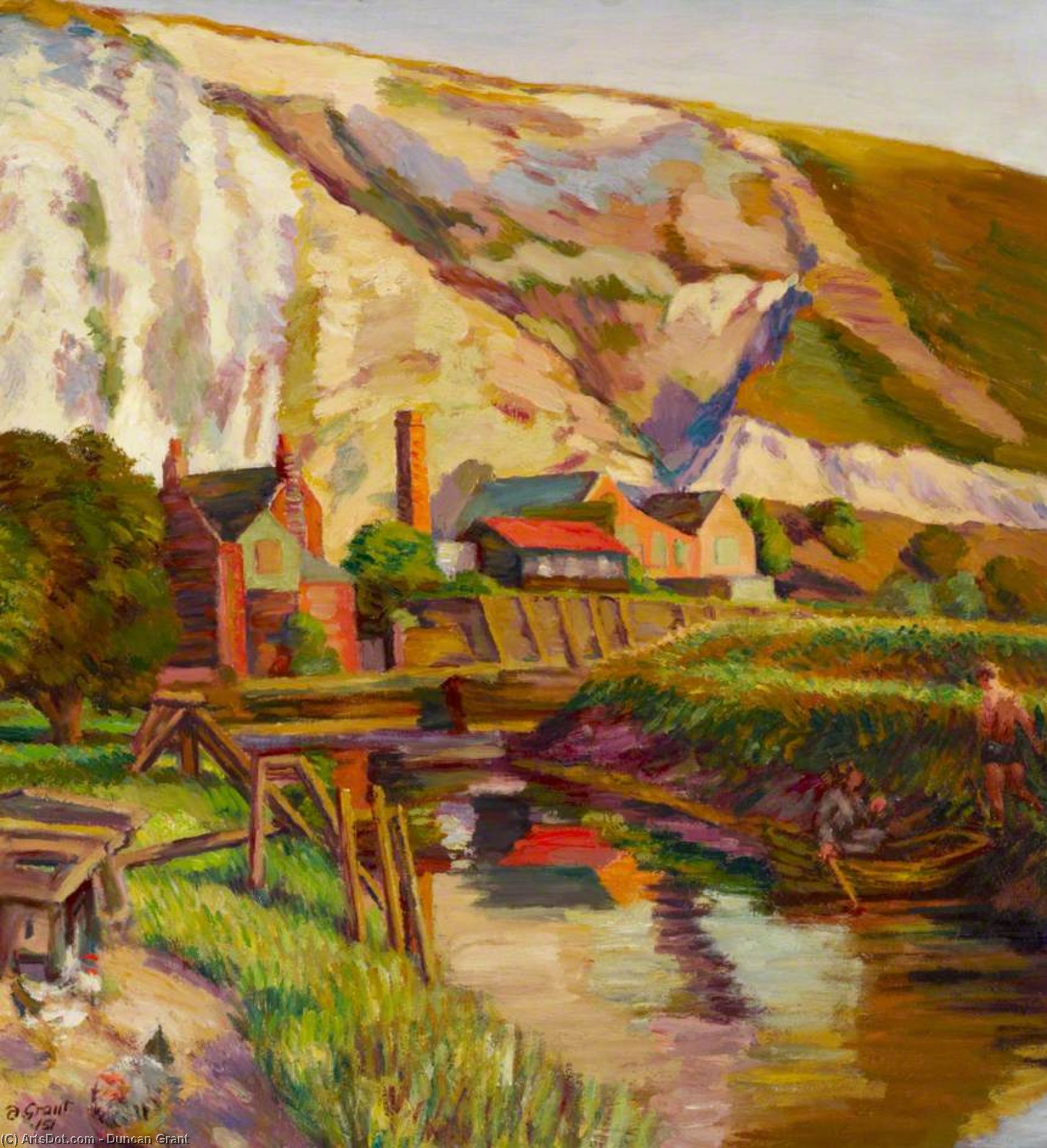 Chalkpit, Lewes — Duncan Grant