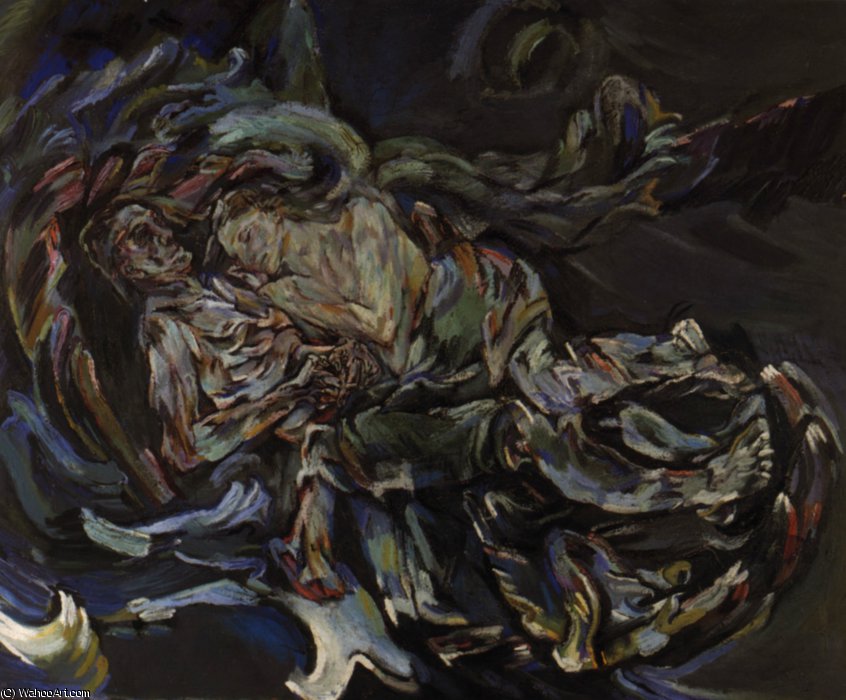 La Tempête Ou La Fiancée Du Vent, The Storm Or Promised In Marriage Of The Wind , — Oskar Kokoschka