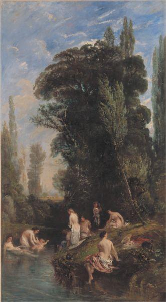 Le Ruisseau La Normandie Légendaire (autre Titre) — Paul Huet