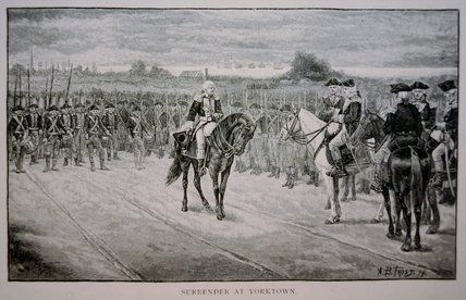 Lord Cornwallis Surrenders To George Washington — Arthur Burdett Frost