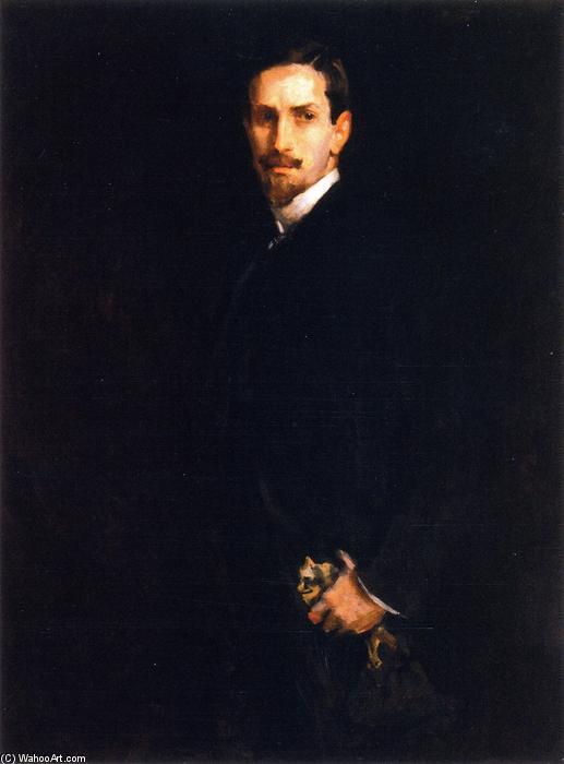 The Man With The Glove — William Merritt Chase