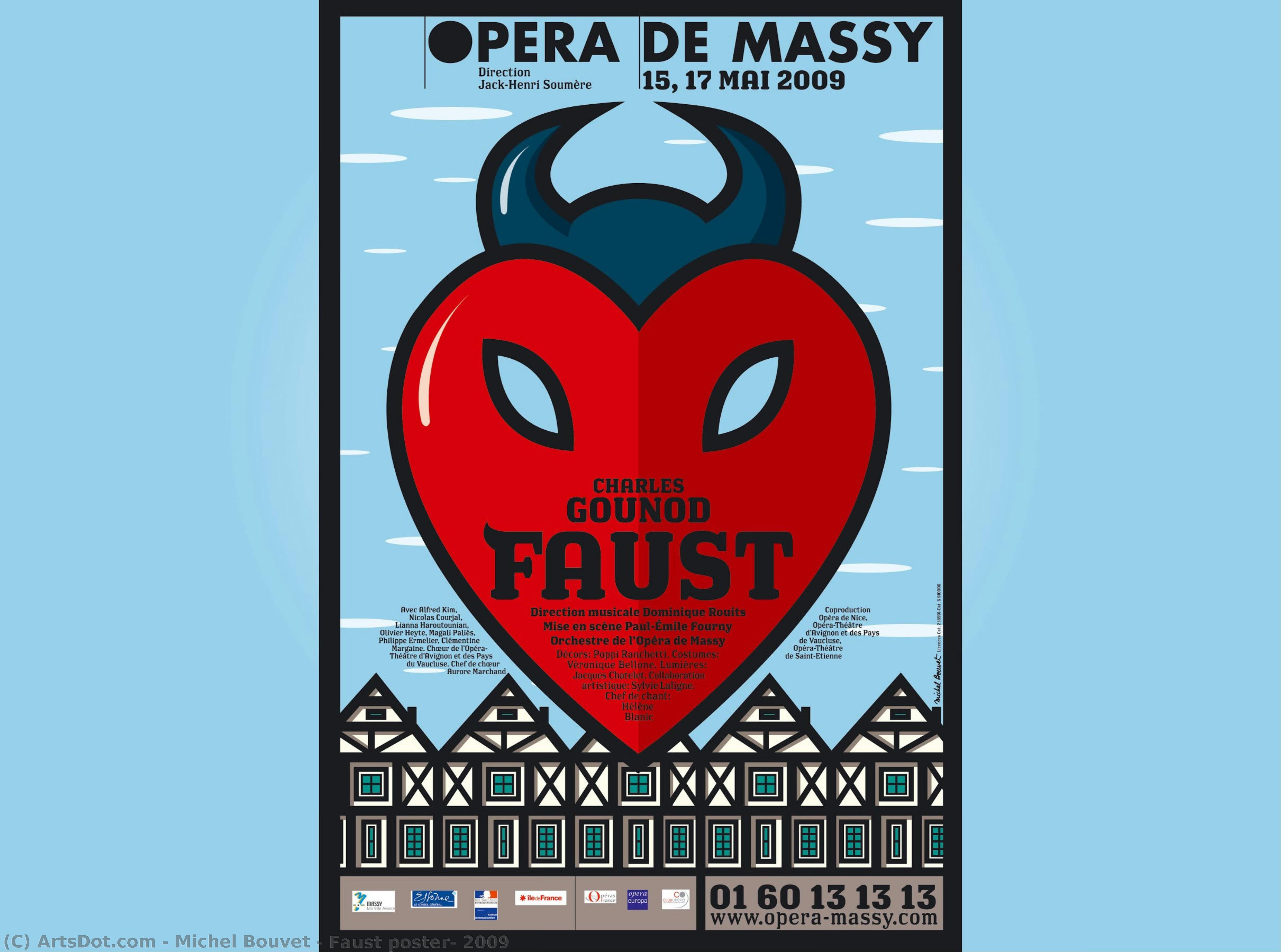 Faust Poster, 2009 — Мишель Буве
