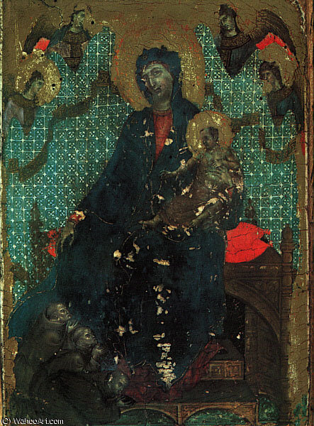 La Virgen De Los Franciscanos — Duccio Di Buoninsegna