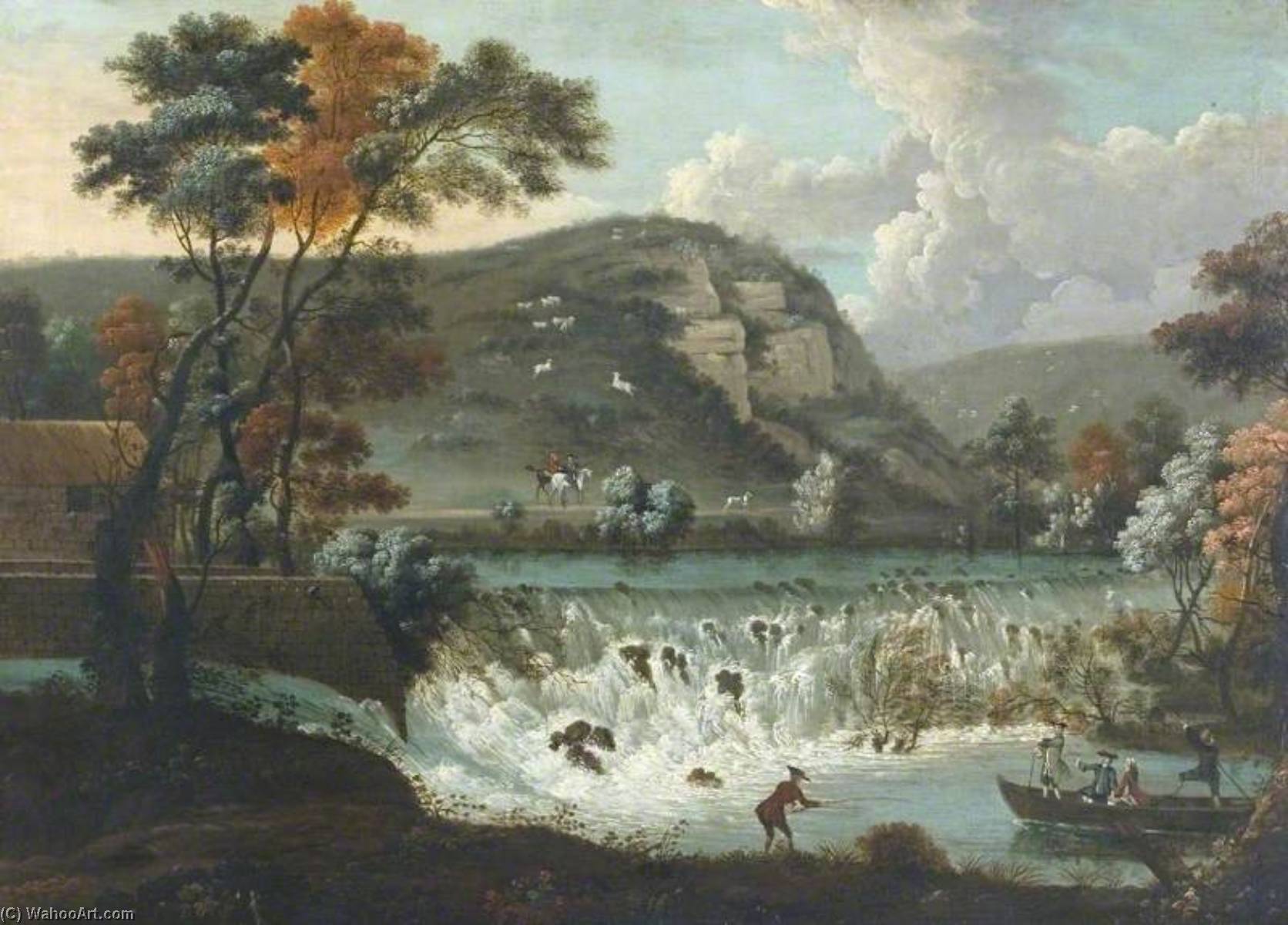 Hopping Mill Weir, Derbyshire — Thomas Smith