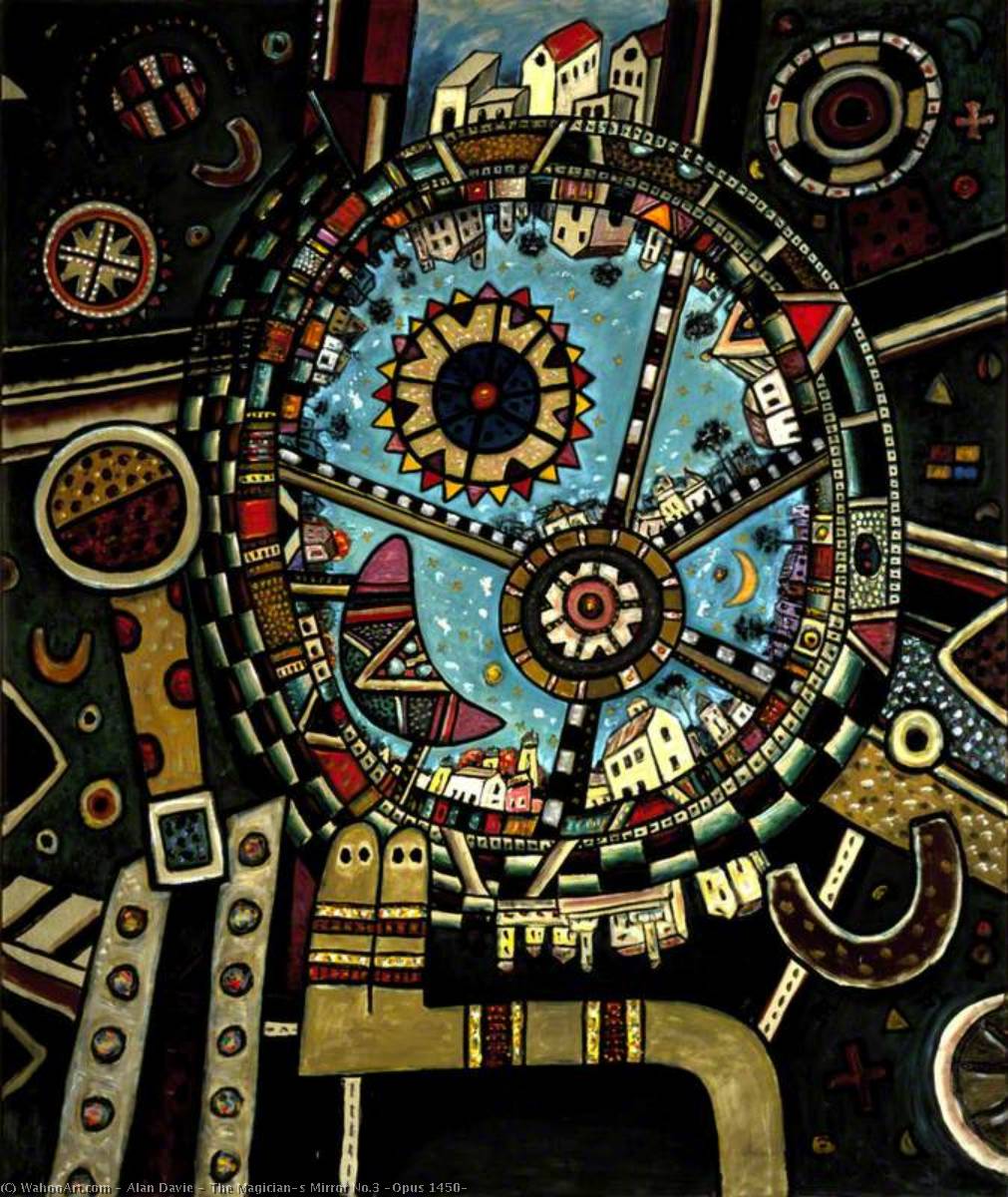 The Magician's Mirror No.3 (opus 1450) — Alan Davie