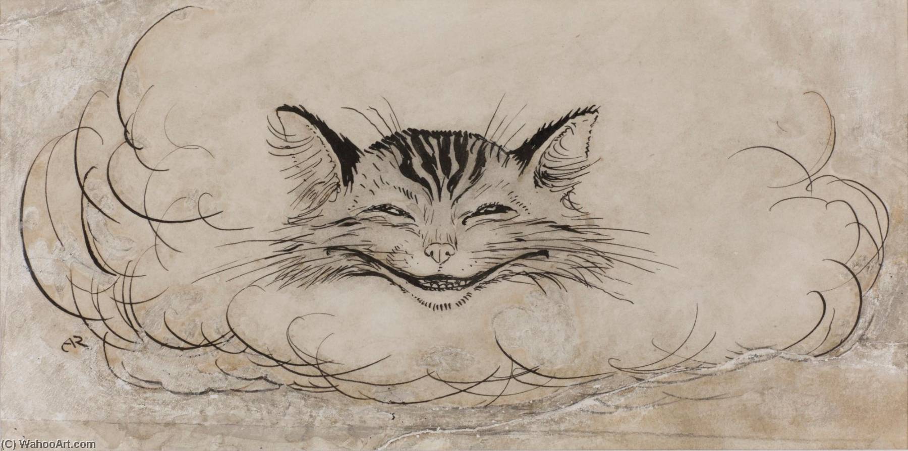 The Cheshire Cat — Arthur Rackham