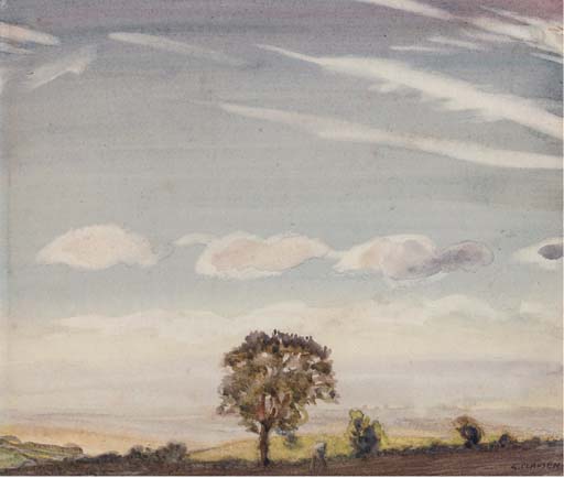 Working The Field At Dawn — Sir George Clausen