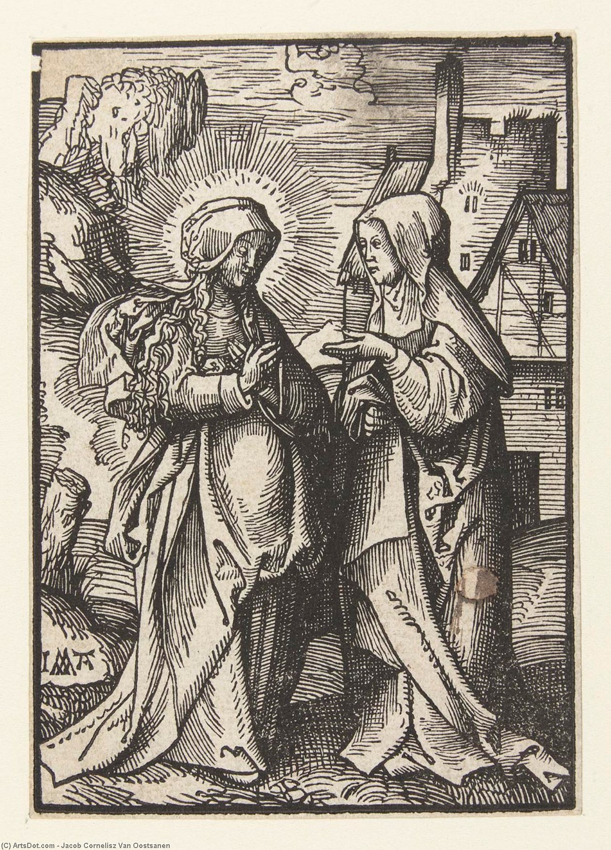 Visitation — Jacob Cornelisz Van Oostsanen