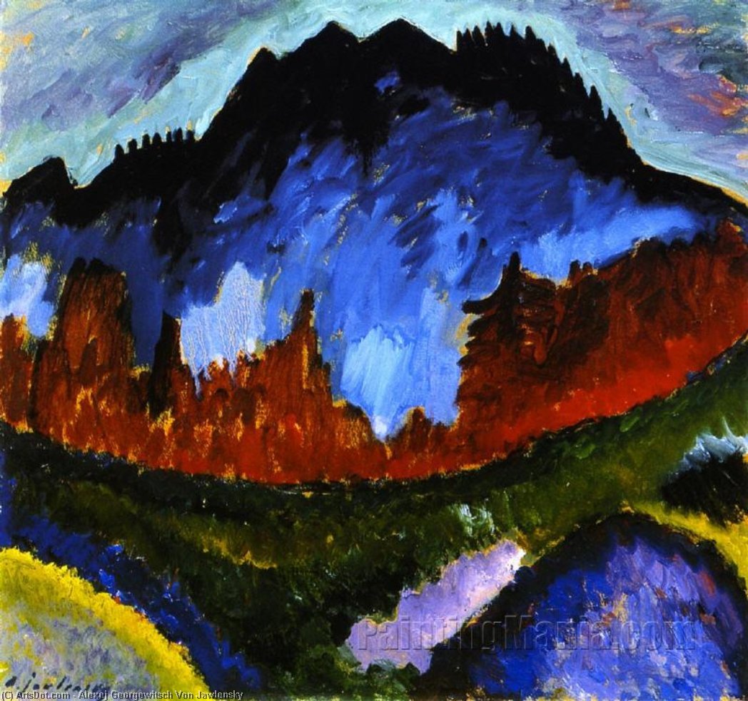 Landscape Near Oberstdorf — Alexej Von Jawlensky