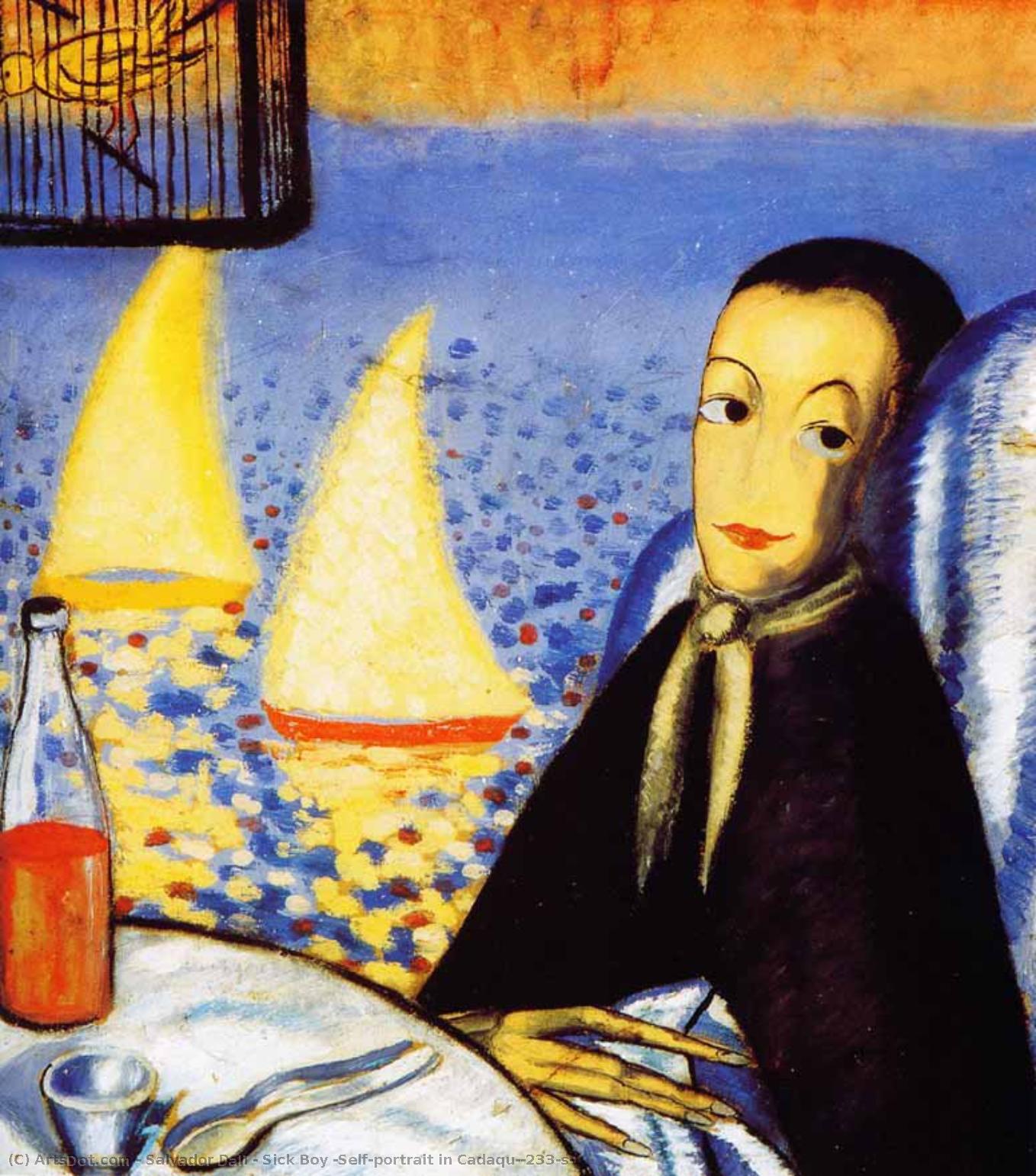 Sick Boy (self-portrait In Cadaqués) — Salvador Dalí