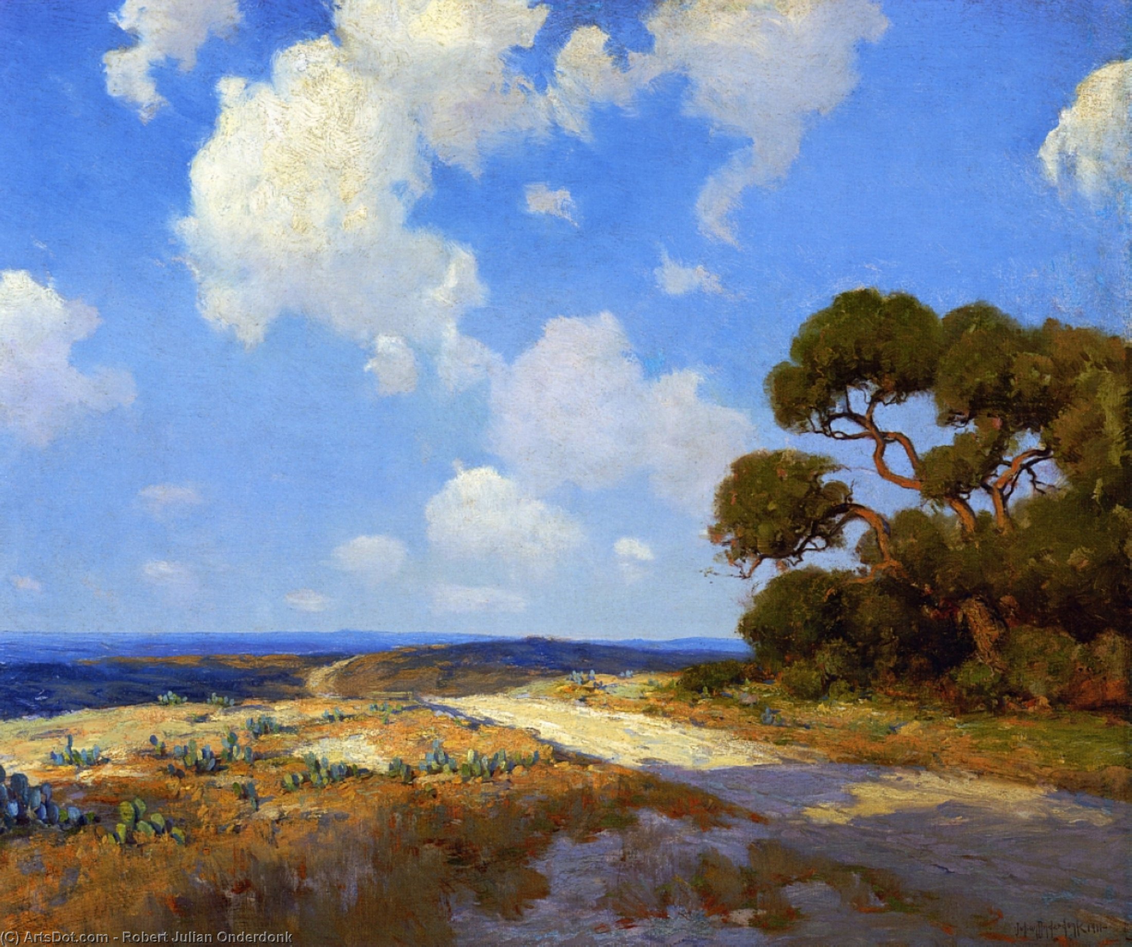 Hill Country Lane — Robert Julian Onderdonk
