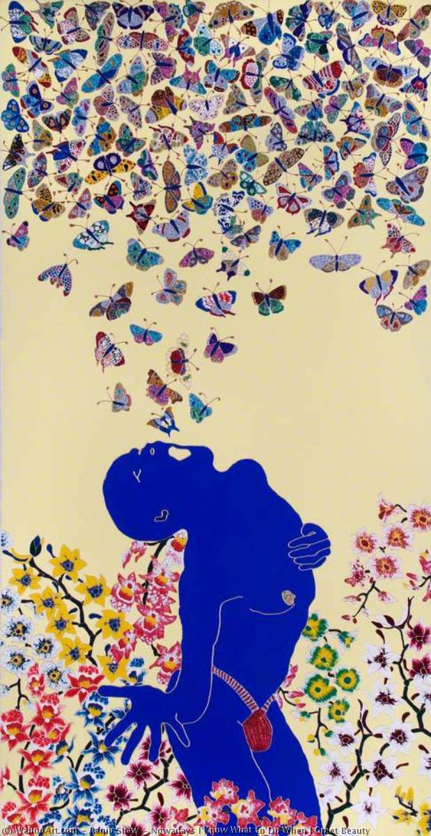 Nowadays I Know What To Do When I Greet Beauty — Raqib Shaw