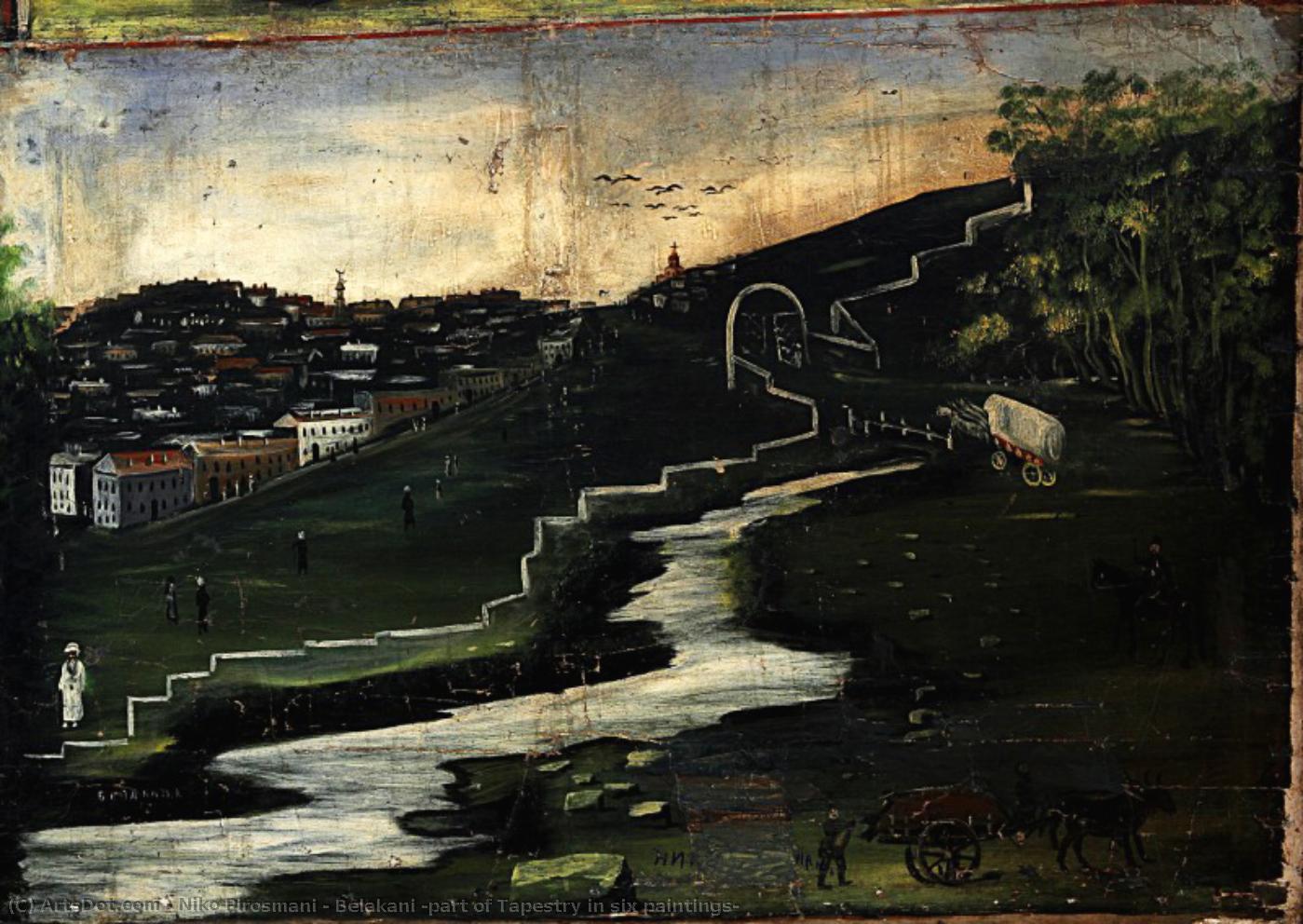 Belakani (part Of Tapestry In Six Paintings) — Niko Pirosmani
