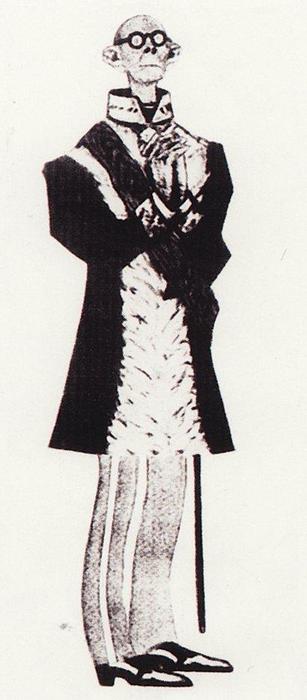 Chief Procurator Of The Synod K. Pobedonostsev — Boris Mikhailovich Kustodiev
