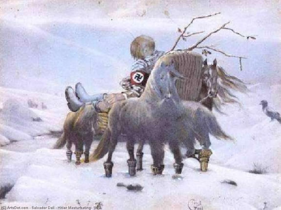 Hitler Masturbando, 1973 — Salvador Dalí
