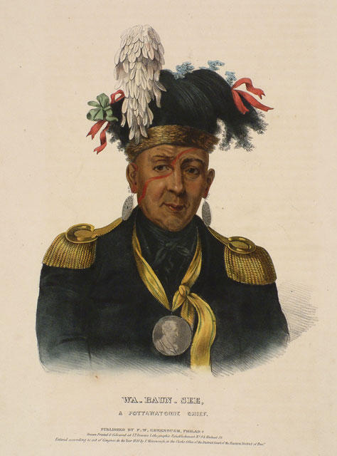 Wa-baun-see, A Pottawatome Chief — Charles Bird King