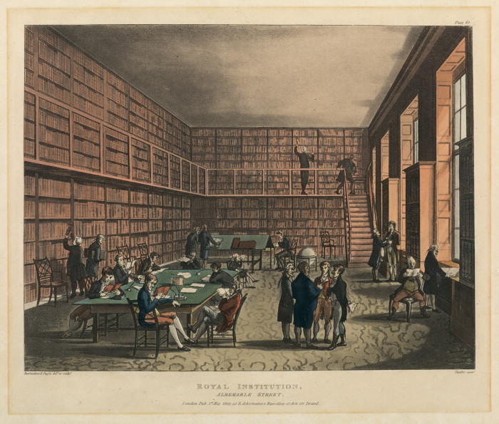 The Royal Institution — Thomas Rowlandson