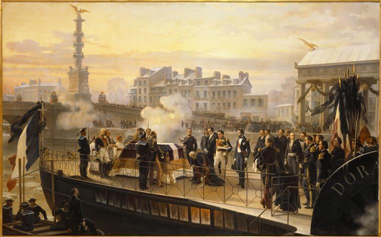 Le Retour Des Cendres De Napoléon Ier, L'arrivée De La Dorade À Courbevoie, Le 14 Décembre 1840 — Henri Félix Emmanuel Philippoteaux