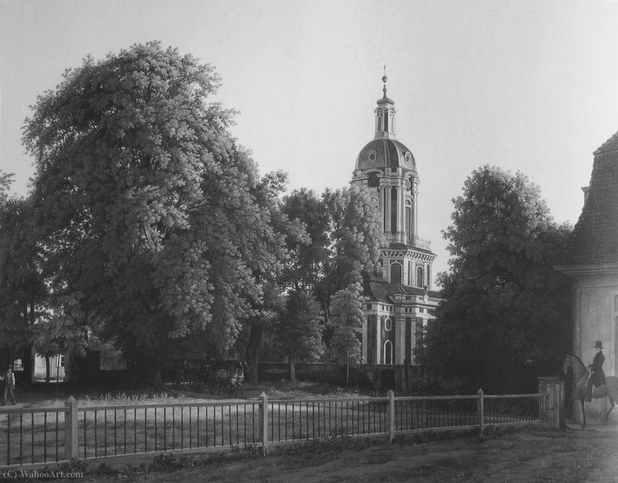 The Church In The Park Of Schloss Book — Johann Erdmann Hummel