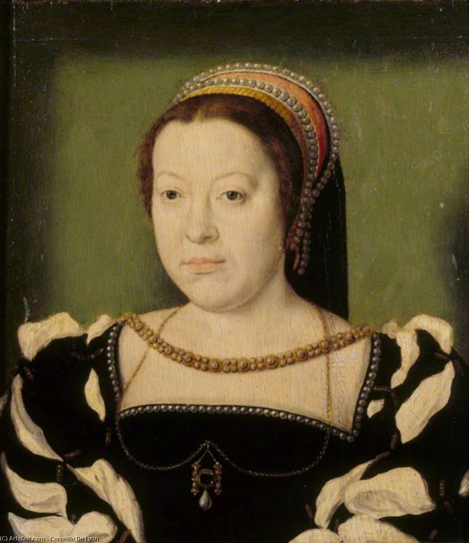 Catherine De' Medici , Queen Of France — Corneille De Lyon