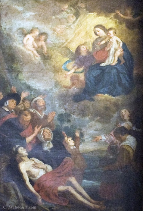 Painting Of Theodoor Van Thulden In The Sint-walburgakerk (oudenaarde) — Theodoor Van Thulden