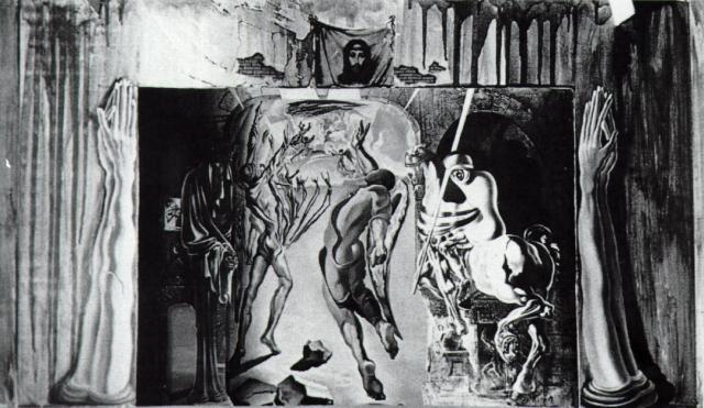 Estudio Para El Conjunto 'romeo Y Julieta' — Salvador Dalí