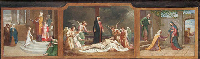 La Présentation Au Temple, Mater Dolorosa, La Visitation — Cazes Romain