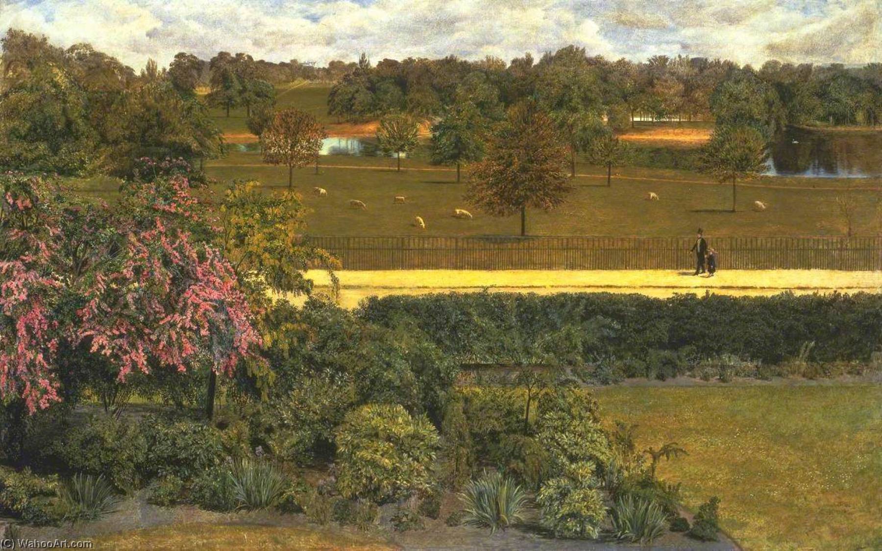 May, In The Regent's Park — Charles Collins
