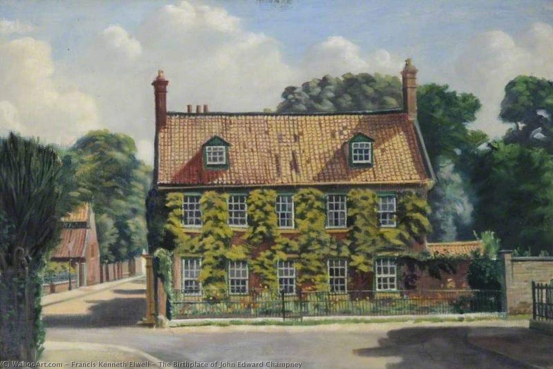 The Birthplace Of John Edward Champney — Francis Kenneth Elwell
