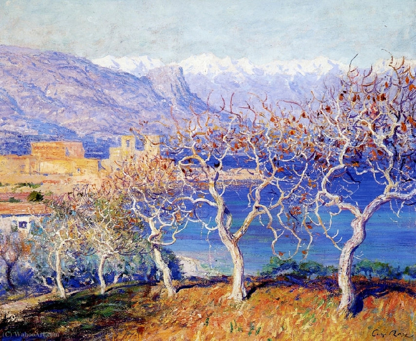 Figueras, Antibes, (1910) — Guy Rose