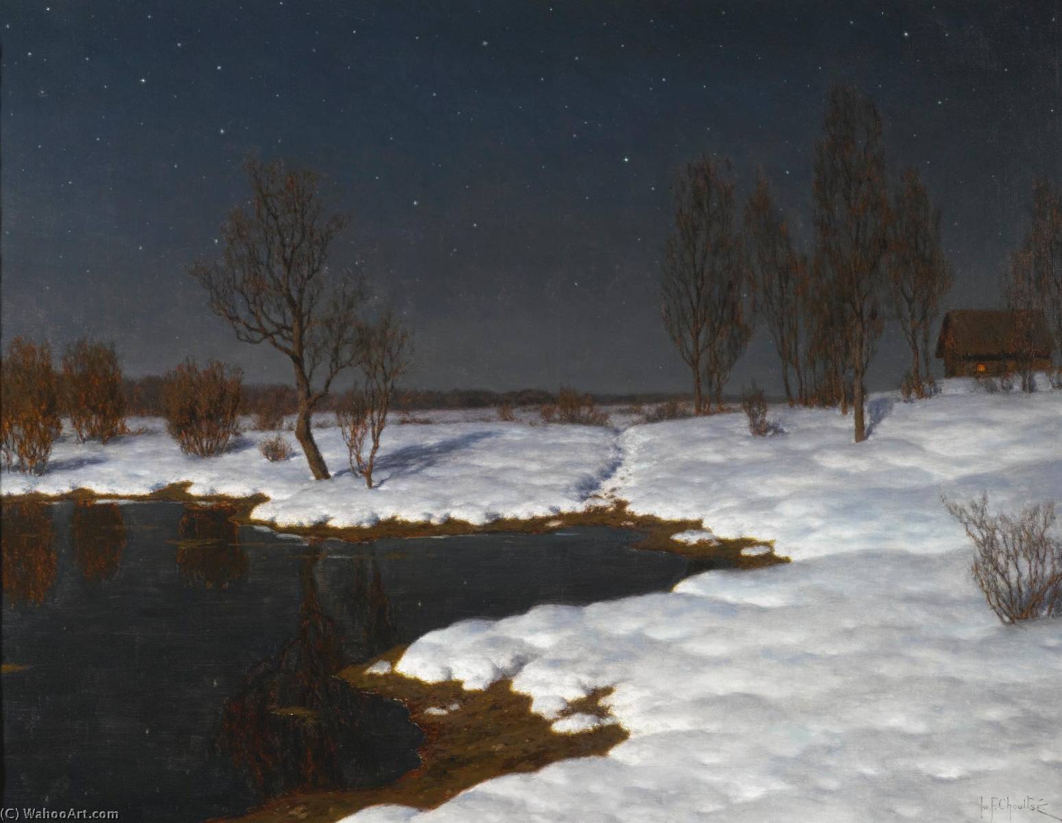 Winter Landscape — Ivan Fedorovich Choultse