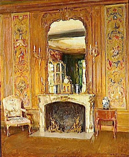Intérieur Du Château De Courance — Walter Gay