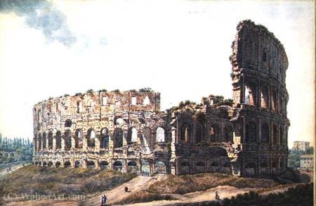 The Colosseum, Rome — Abraham-louis-rodolphe Ducros