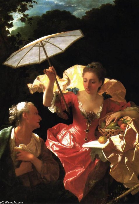 Vertumnus And Pomona — Jean Ranc