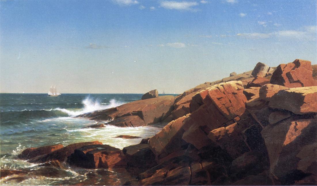 Indian Rock, Narragansett, Rhode Island — Vilijam Stenli Haseltin