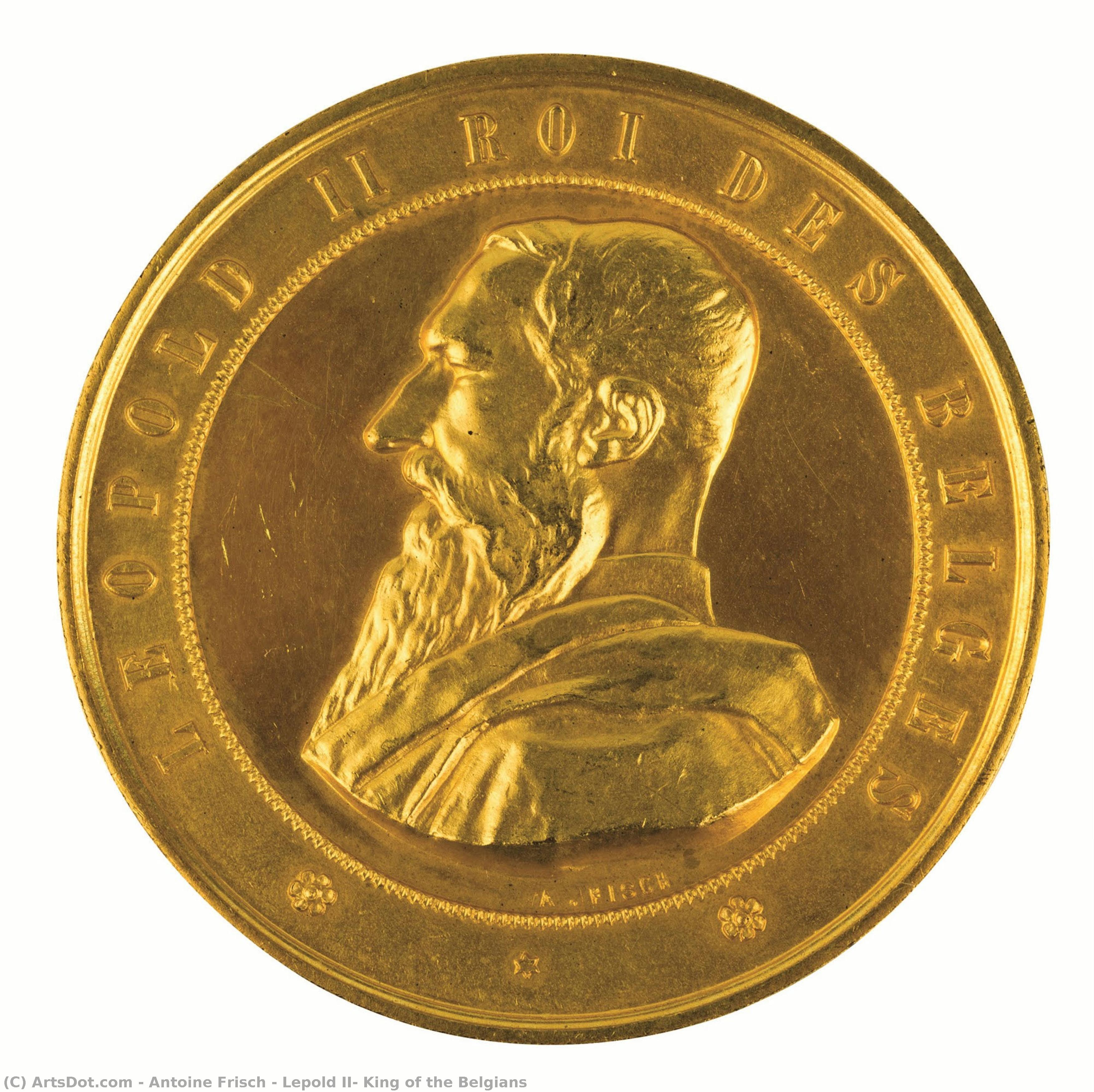 Lepold Ii, King Of The Belgians — Antoine Frisch