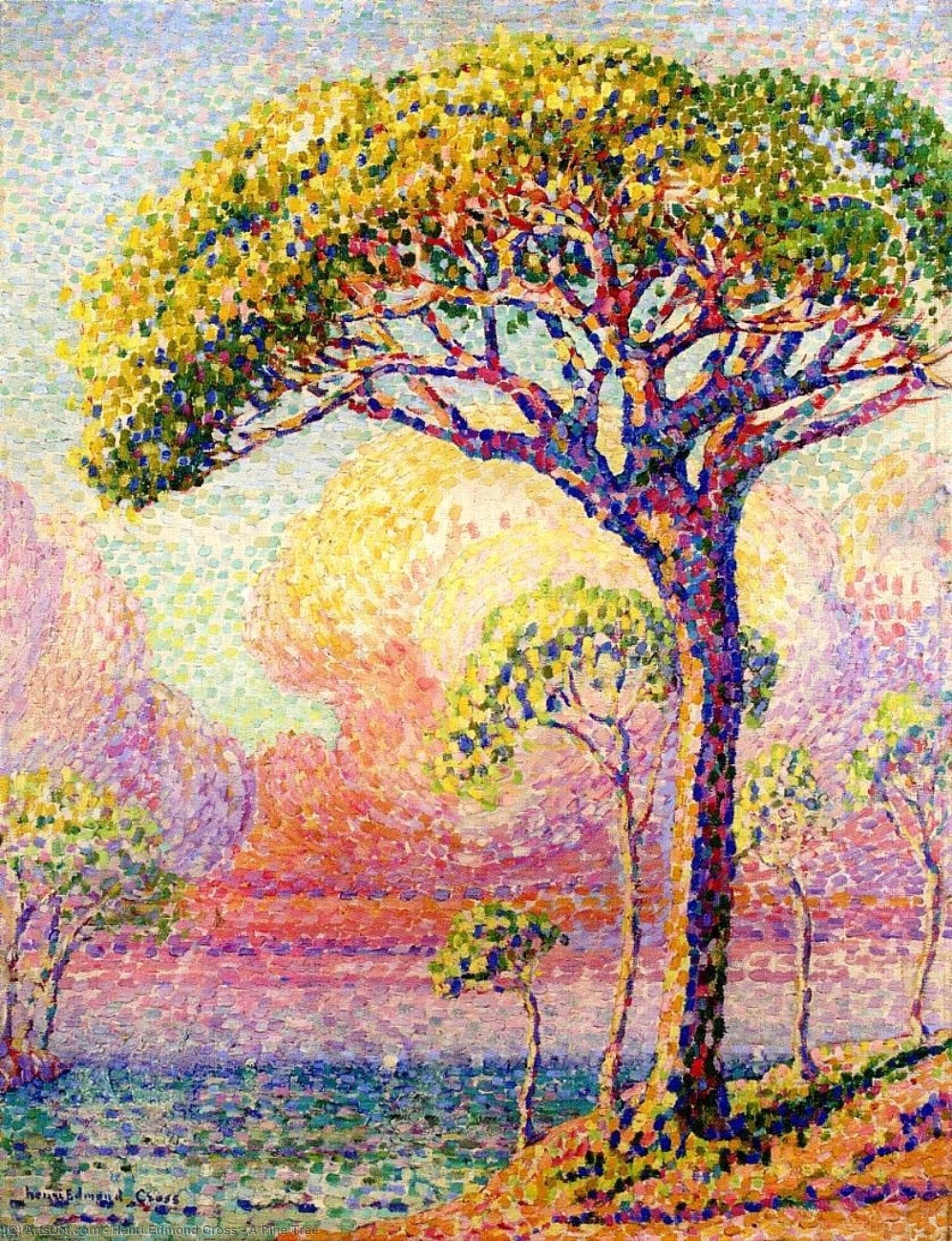 A Pine Tree — Генри-эдмонд Кросс