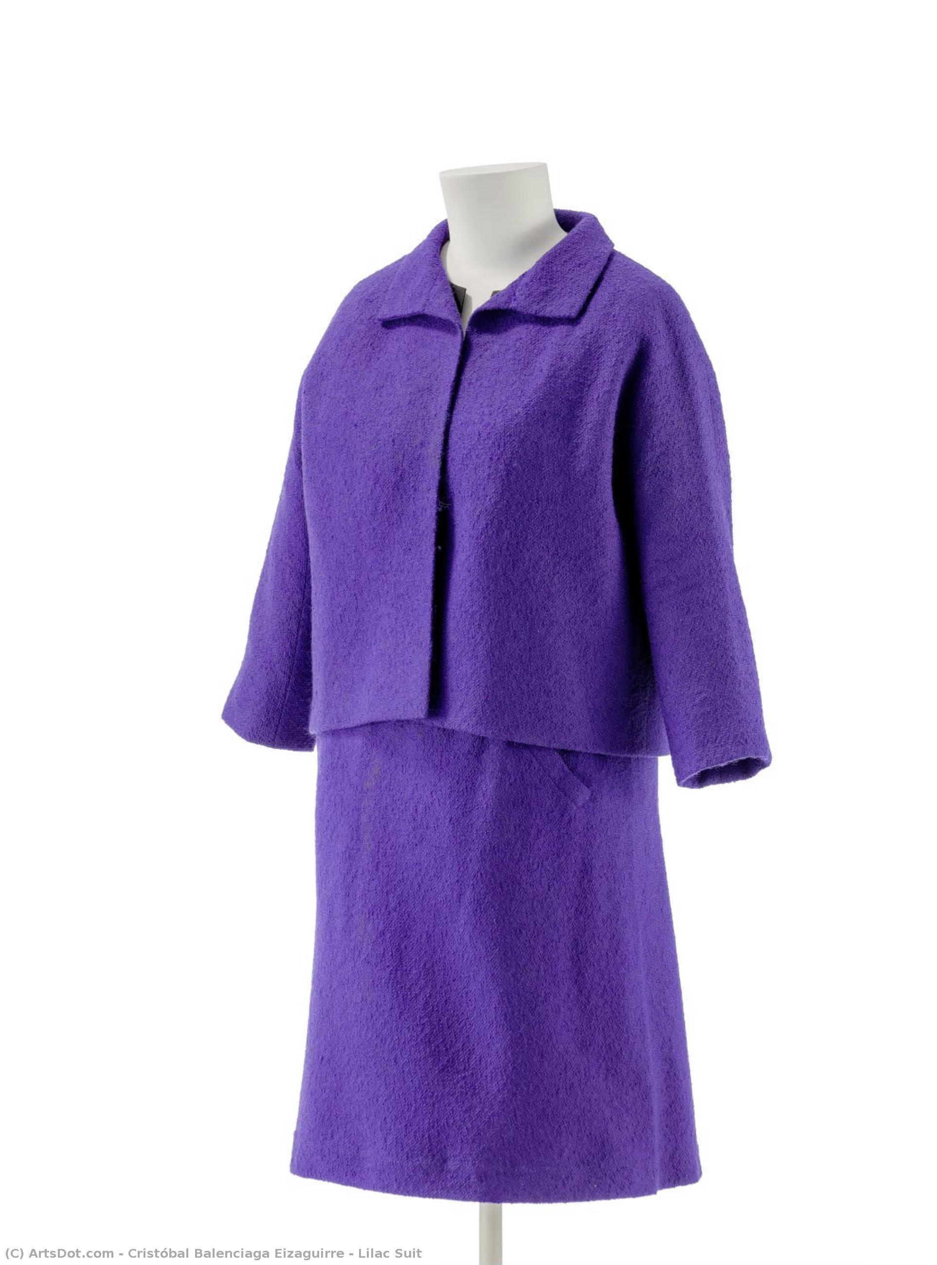 Lilac Suit — К Cristóbal Balenciaga Eizaguirre