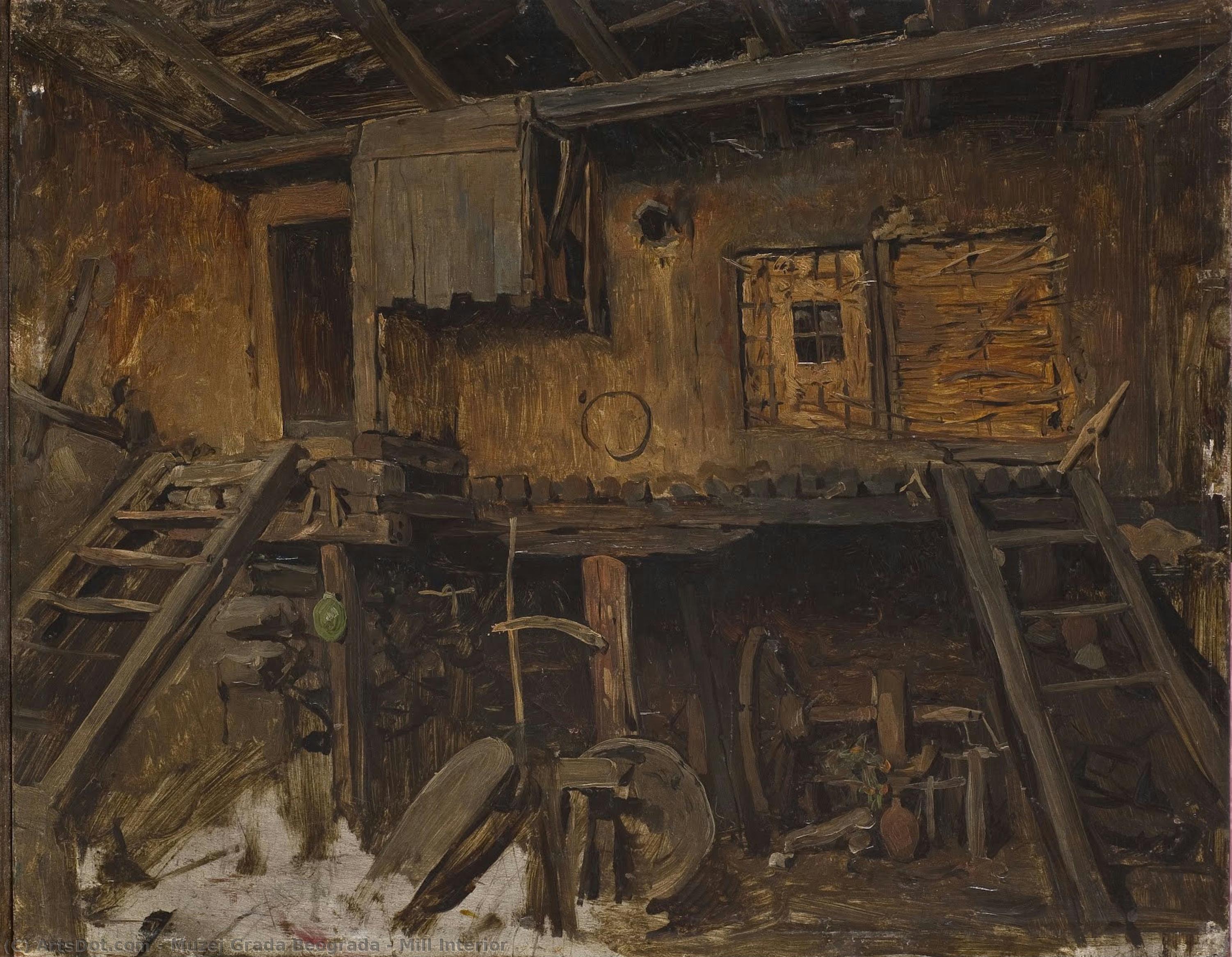 Mill Interior — Музей Города Белграда