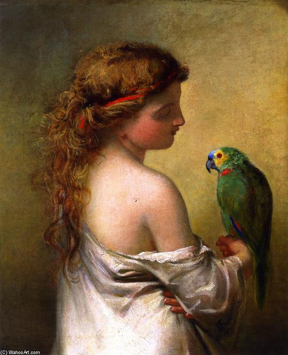 The Princess Prattles To Her Parrot — James Edward Freeman